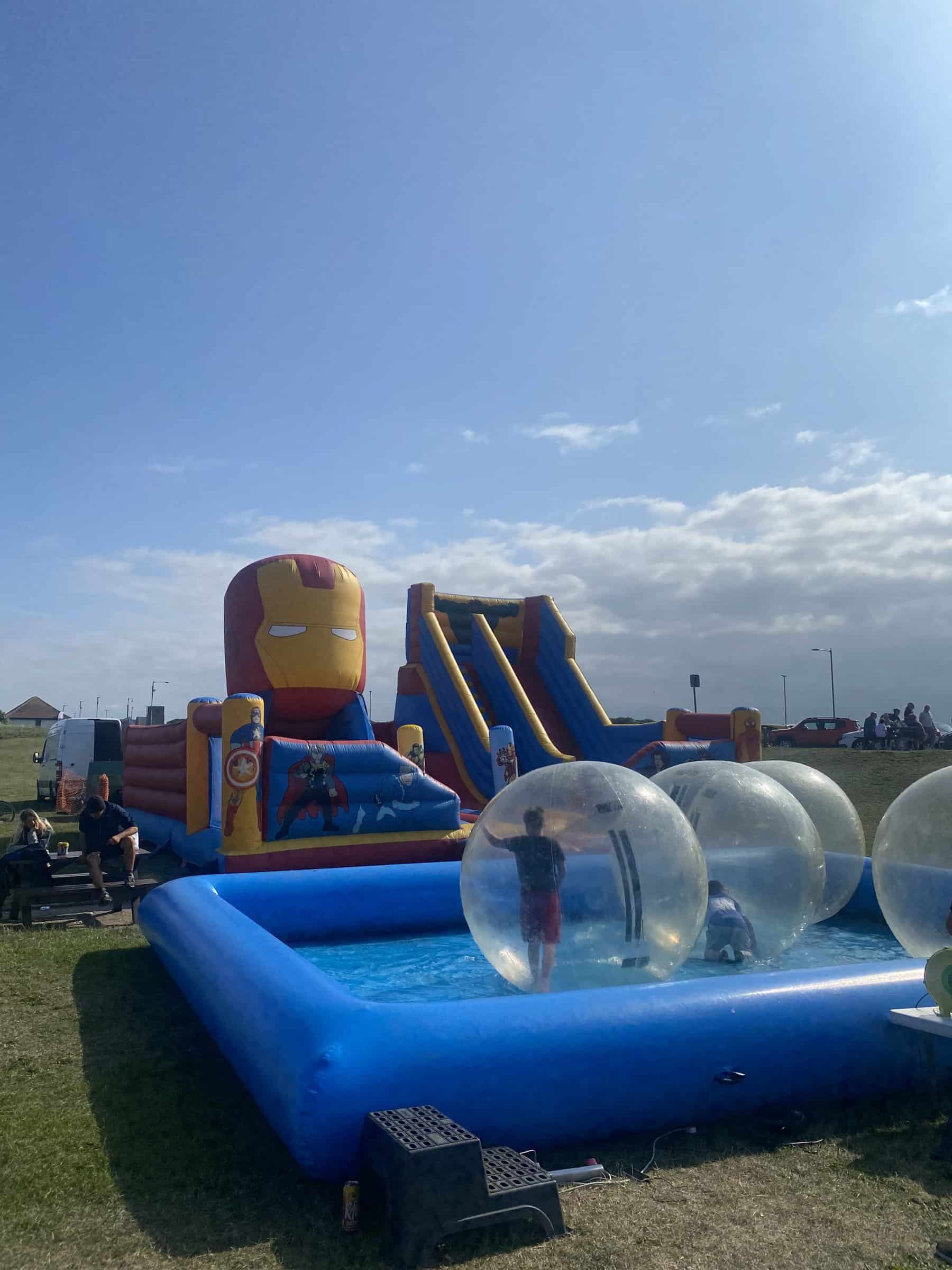 Water Balls Inflatable for Hire Richardsons Amusements