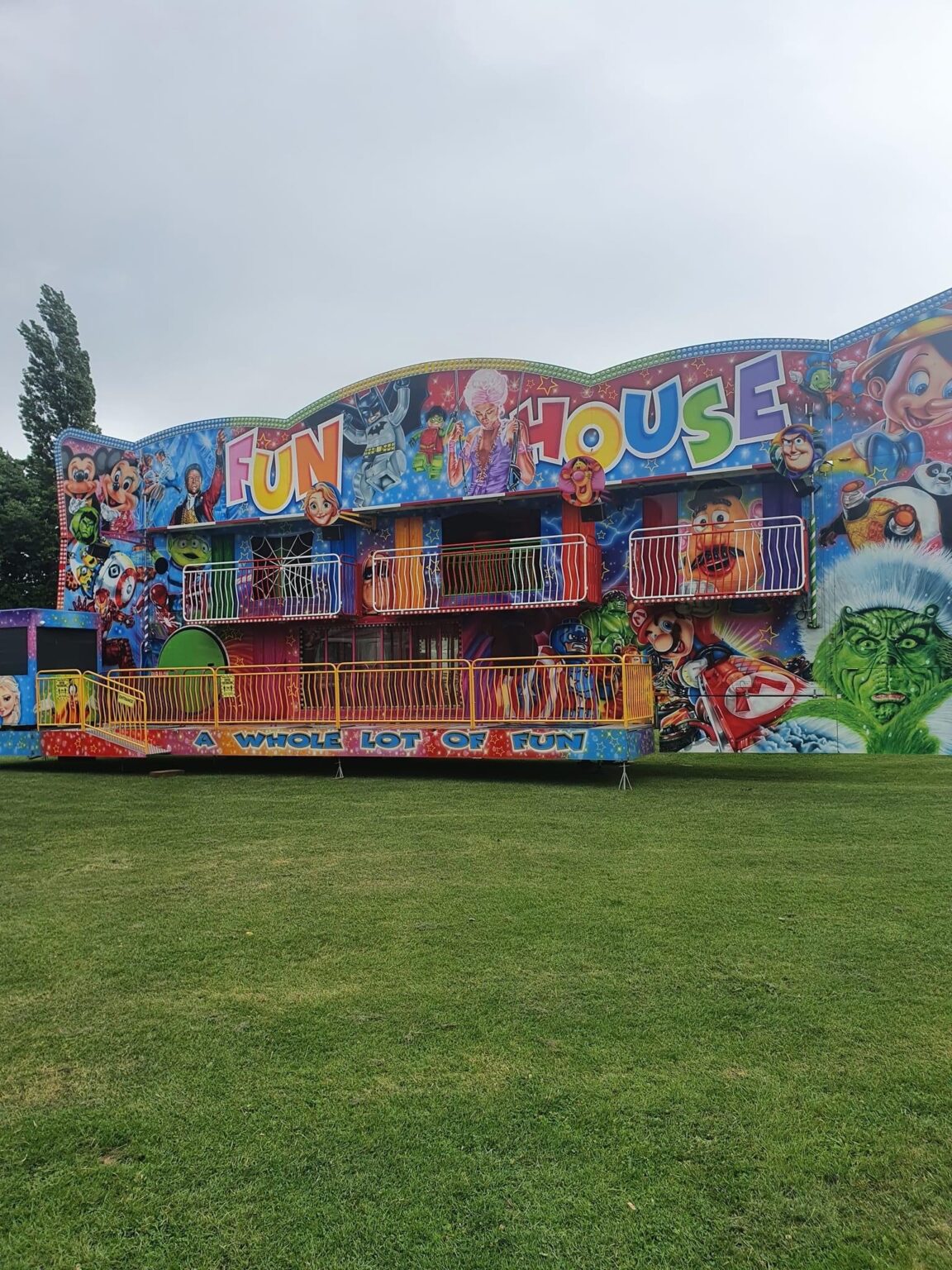 Three-Deck Fun House for Hire - Richardsons Amusements